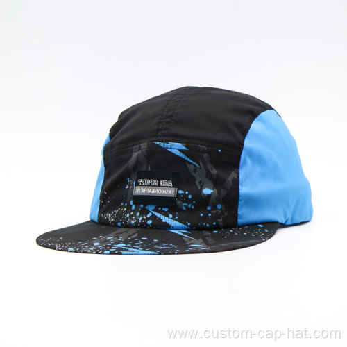 5 Panel Customized Waterproof Sports Cap